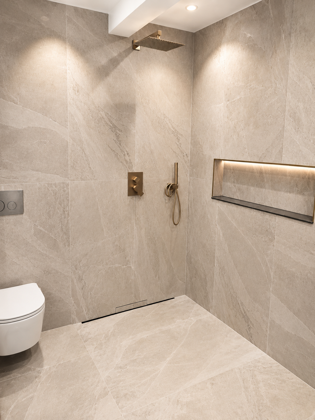 Spa bathroom renovation
