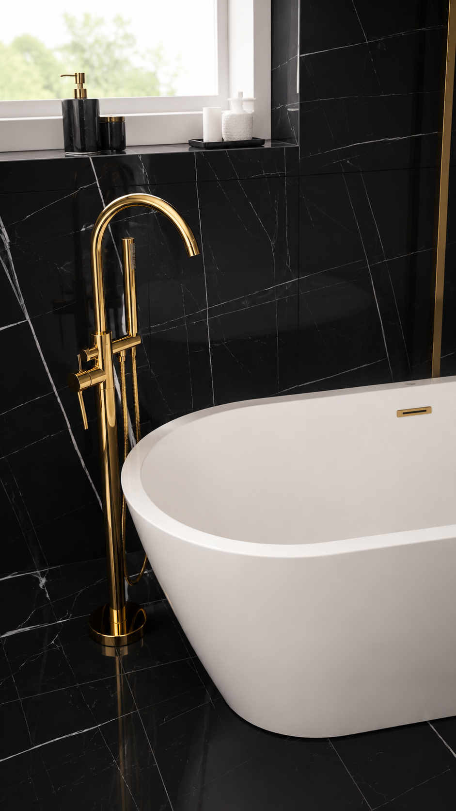 Minimalist bathroom design