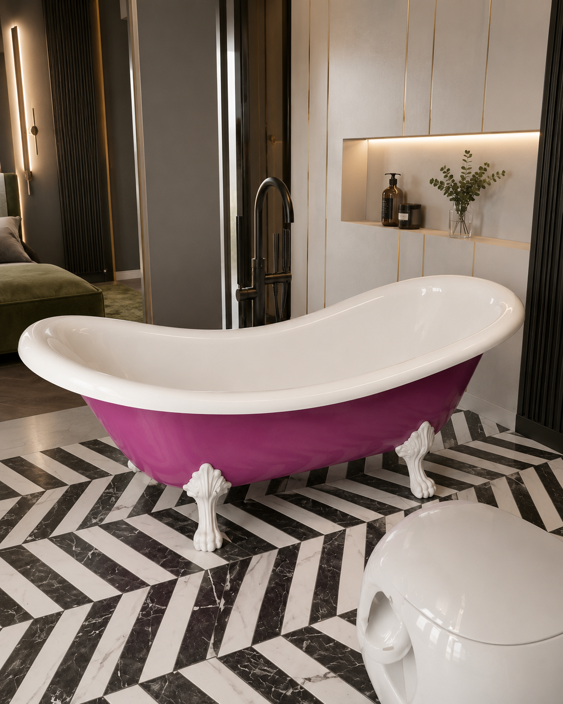 Freestanding bathtub